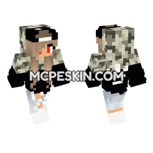 Jenny Girl Skin Minecraft Bedrock skin
