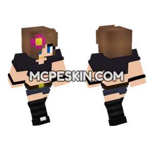 Jenny Girl Skin Minecraft Bedrock skin