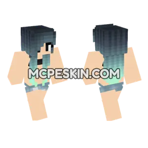 Jenny Girl Skin Minecraft Bedrock skin