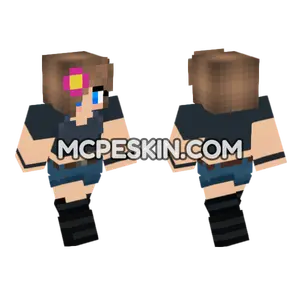 Jenny Girl Skin Minecraft Bedrock skin