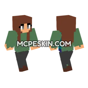 Jenny Girl Skin Minecraft Bedrock skin