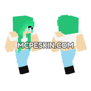 Jenny HD Skin Minecraft Bedrock skin