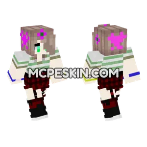 Jenny HD Skin Minecraft Bedrock skin