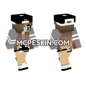 Jenny Mod HD Skin Minecraft Bedrock skin