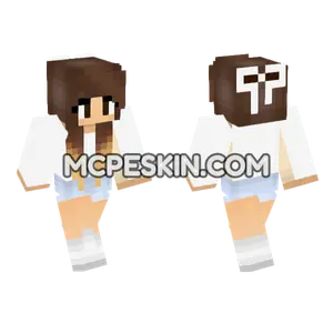 Jenny Mod HD Skin Minecraft Bedrock skin