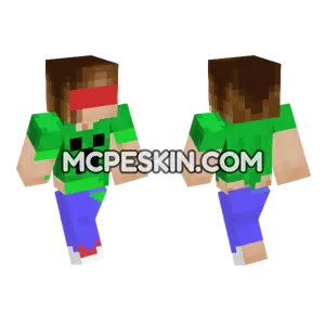Jenny Mod HD Skin Minecraft Bedrock skin