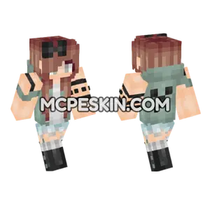 Jenny Mod HD Skin Minecraft Bedrock skin