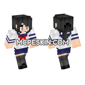Jenny Mod Skin Minecraft Bedrock skin