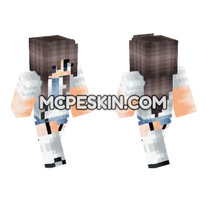 Jenny Mod Skin Minecraft Bedrock skin