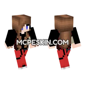 Jenny Mod Skin Minecraft Bedrock skin