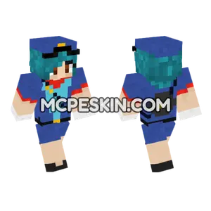 Jenny Mod Skin Minecraft Bedrock skin