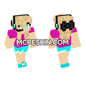 Jenny Mod Skin Minecraft Bedrock skin
