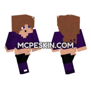 Jenny Mod Skin Minecraft Bedrock skin