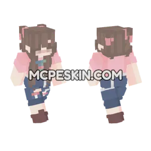 Jenny Mod Skin Minecraft Bedrock skin