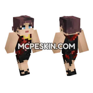 Joanna Dark Dress Minecraft Bedrock skin