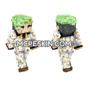 Jobin Higashikata Minecraft Bedrock skin