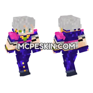 Jodio Joestar Minecraft Bedrock skin