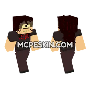 John Doe House Hunted 2 Minecraft Bedrock skin