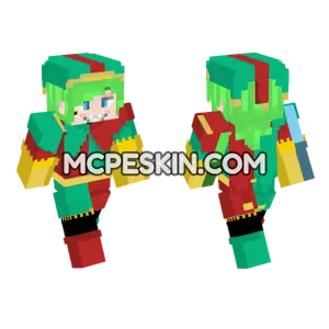 Joker 13 Cards Minecraft Bedrock skin
