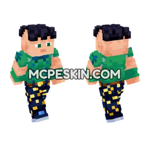 Joshu Higashikata Minecraft Bedrock skin