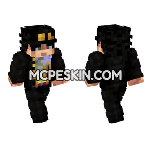 Jotaro Kujo Minecraft Bedrock skin