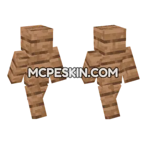 Jungle Planks Minecraft Bedrock skin