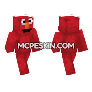 Just Elmo Minecraft Bedrock skin