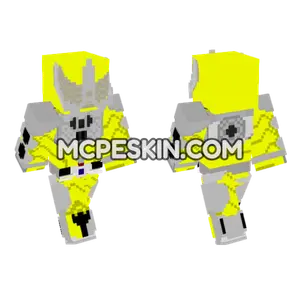 Kamen Rider Accel Accelbooster Minecraft Bedrock skin