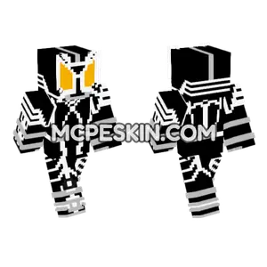 Kamen Rider Delta Minecraft Bedrock skin
