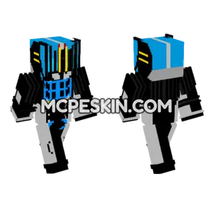 Kamen Rider Diend Complete Form Minecraft Bedrock skin