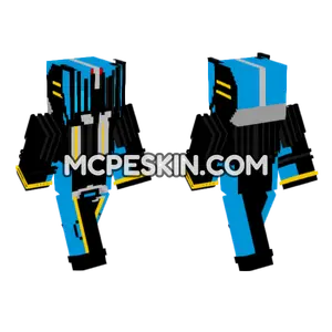 Kamen Rider Diend Skin Minecraft Bedrock skin