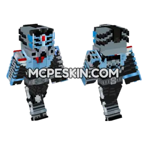 Kamen Rider Drake Masked Form Minecraft Bedrock skin
