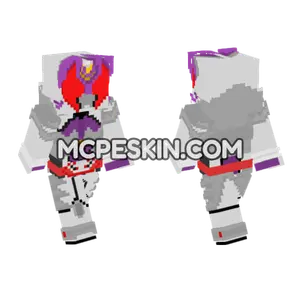 Kamen Rider Kiva La Minecraft Bedrock skin