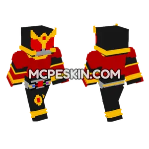 Kamen Rider Kuuga A R Minecraft Bedrock skin
