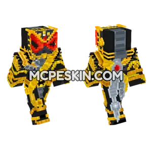 Kamen Rider Ohma Zi O Minecraft Bedrock skin