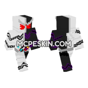 Kamen Rider W Fang Joker Minecraft Bedrock skin
