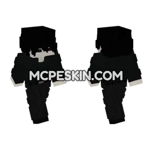 Kaneki Ken Black Reaper Form Minecraft Bedrock skin
