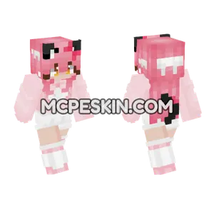 Kawaii Chan In Kawaii Sweater Minecraft Bedrock skin