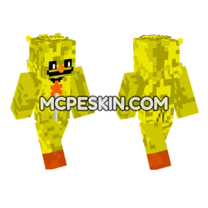 Kickin Chicken Minecraft Bedrock skin
