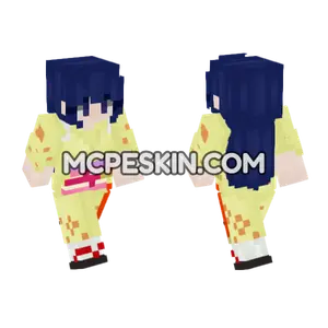 Kikunojo Minecraft Bedrock skin