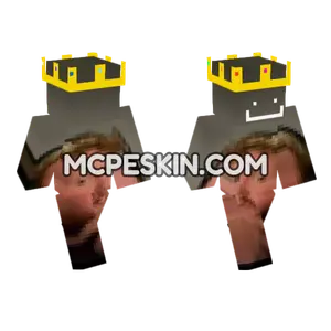 King Caseoh Minecraft Bedrock skin