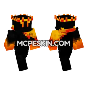 King Of Meteors Minecraft Bedrock skin