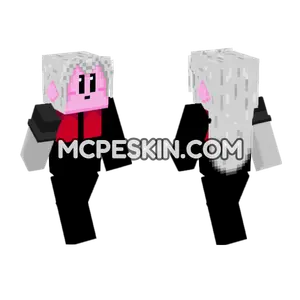 Kirby Sephiroth Skin Minecraft Bedrock skin