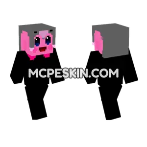 Kirby With Mole Minecraft Bedrock skin