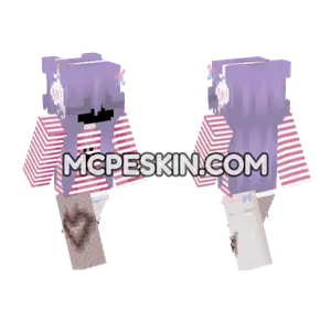 Kitty Remake OG Minecraft Bedrock skin