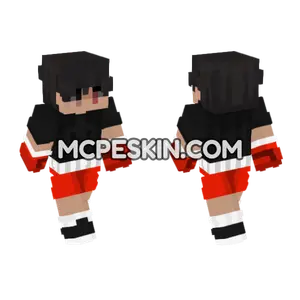 Knockout PvP Skin 9 Minecraft Bedrock skin