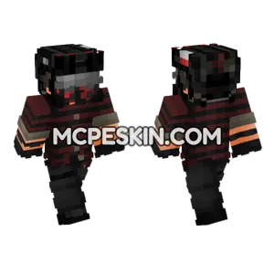 Kolinski SCP Overlord Minecraft Bedrock skin