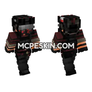 Kolinski SCP Overlord Minecraft Bedrock skin