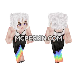 Lady Amalthea Darkside Moon Minecraft Bedrock skin