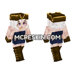 Lady Amalthea Shipyard Groupie Minecraft Bedrock skin
